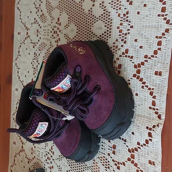 McDonald's Other - Baby Boots McDonald's McKids Vintage Purple Booties Sz 2W